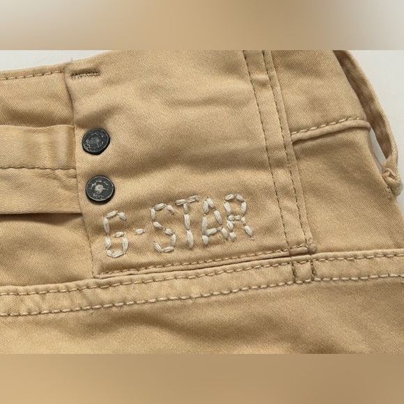 G Star Raw Denim Beige pants for women Sz. 26 - Picture 5 of 10